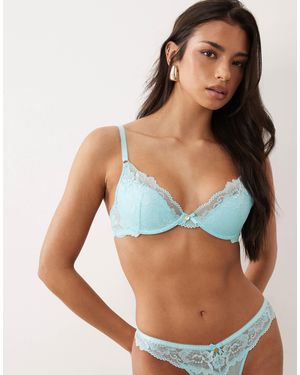 Boux Avenue – harper – balconette-bh - Blau