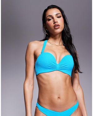 Boux Avenue – honolulu – bandeau-bikinioberteil - Blau