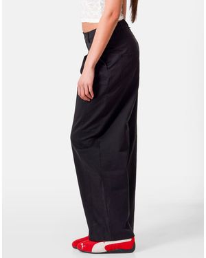 Sixth June Pantalon bouffant ajusté - Bleu