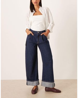 Free People Alila - jean ample - hawthrone - Bleu