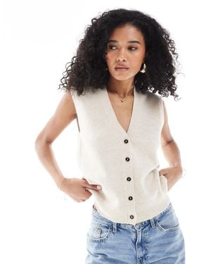 New Look Gilet - Blanc