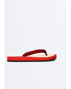 Oysho – strand-sandalen - Rot