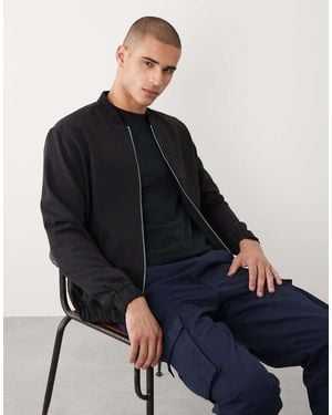 River Island Bomber Jacket - Blue