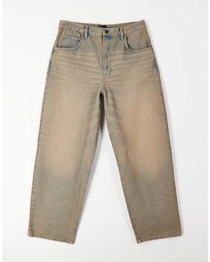 ASOS Loose Straight Jeans - Natural