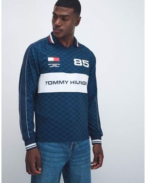 Tommy Hilfiger World Cup Rugby Shirt - Blue