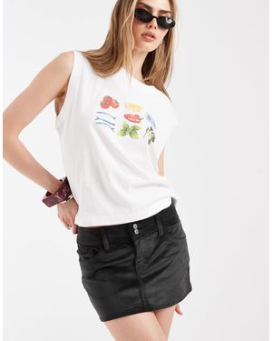Levi's – minirock - Weiß