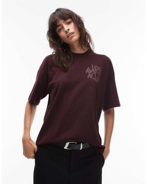 AllSaints Orlando Etta T-shirt - Purple
