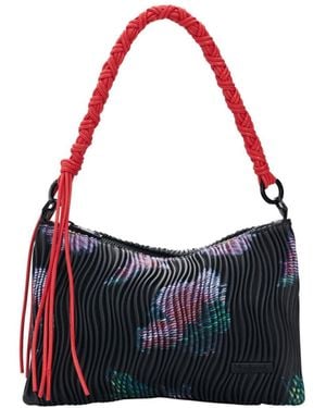 Desigual Mittelgroße tasche mit struktur - Weiß