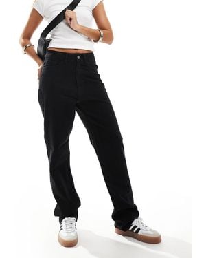 Vila Kelly High Waist Wide Leg Jeans - Black