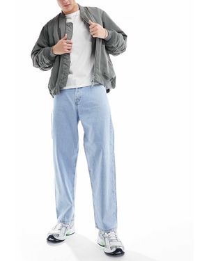 Jack & Jones – alex – baggy-jeans - Blau