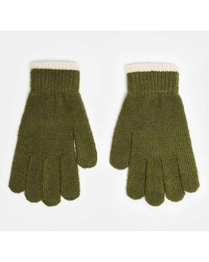 ASOS Guanti Kaki - Verde