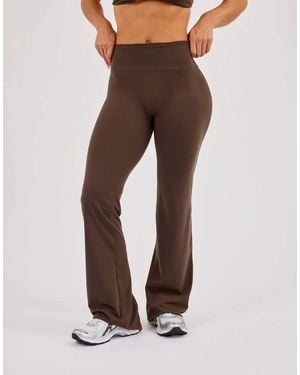 CERNUCCI Classic Flared Pant - Brown