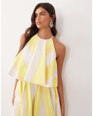 ARRANGE Trapeze Top - Yellow