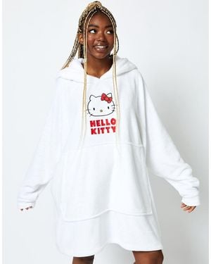 Skinnydip London London Hello Kitty X Blanket Hoodie - White