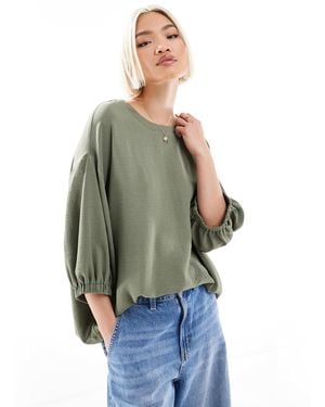 ASOS – oversize-oberteil - Grün