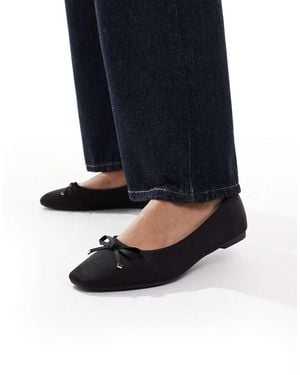New Look Bow Ballet Flats - Blue