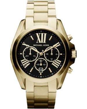 Michael Kors – bradshaw – chronograph für damen aus em edelstahl - Mettallic