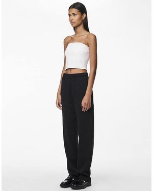 Pieces Joggers - White