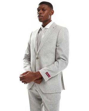 Shelby and Sons Blazer Sartoriale Slim Chiaro - Grigio