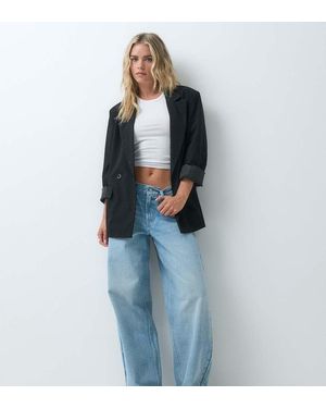 Miss Selfridge Blazer Oversize - Blu
