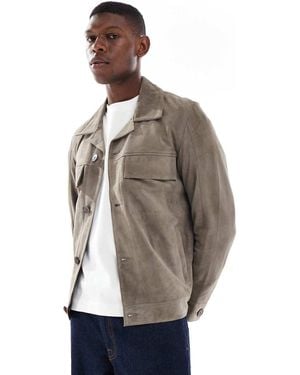 Only & Sons Suede Jacket - Grey
