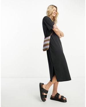 Vero Moda Oversized T-shirt Dress - Black