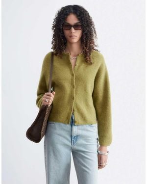 & Other Stories Alpaca- En Wollen Vest Met Knoopsluiting - Groen
