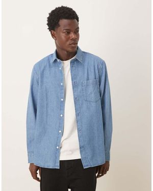 SELECTED Denim Shirt - Blue