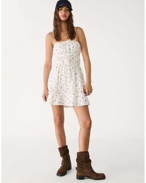 Stradivarius Robe sans manches - écru - Neutre