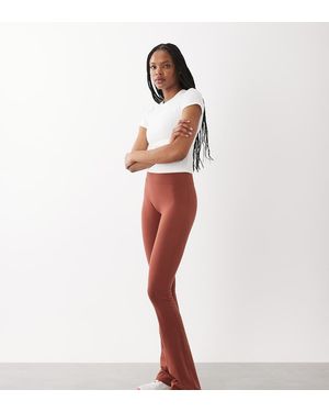 4505 Tall Icon High Waist Slim Kick Yoga legging - Brown