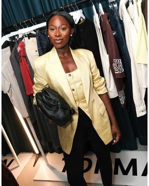 TOPSHOP – premium wedding guest occasion – lange weste - Schwarz