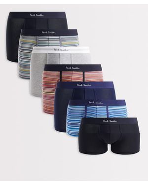 Paul Smith 7 Pack Trunks - Blue