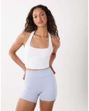 Cotton On Active Ultra Soft Invisible Scrunch Shorts - White