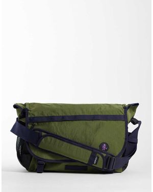 Gramicci Bandolera Oliva Estilo Messenger De - Verde