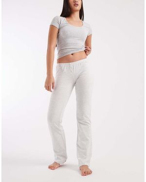 Cotton On Lounge Dreamy Soft Flare Trouser - White
