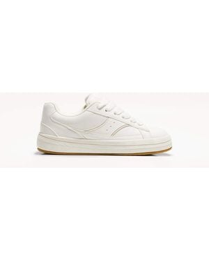 Bershka Skater Sneakers - Wit