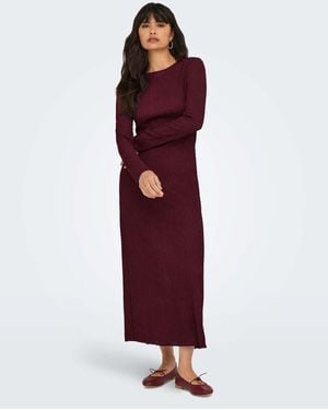 ONLY – kleid - Rot