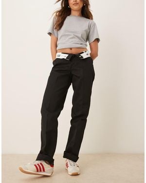 Dickies 874 Straight Fit Work Chino Trousers - Black