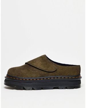 Dr. Martens Unisex Zebzag Anywair Mules - Brown