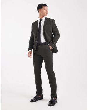 Jack & Jones Super Slim Suit Trouser - White