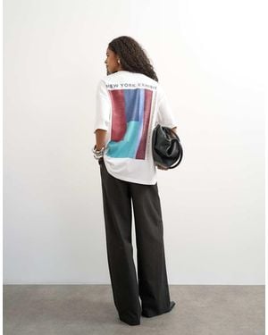 TOPSHOP 'New York Edition' Graphic T-Shirt - Wit