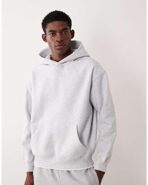 Cotton On Box Fit Hoodie - Grey