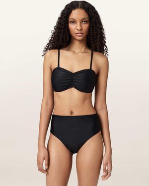 AllSaints – court – bikinioberteil - Schwarz