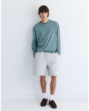 Pull&Bear Gestreiftes t-shirt - Blau