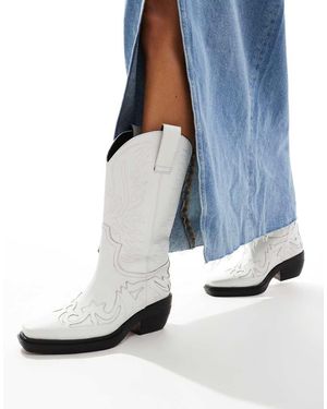 schuh Dora Western Knee Boots - Blue