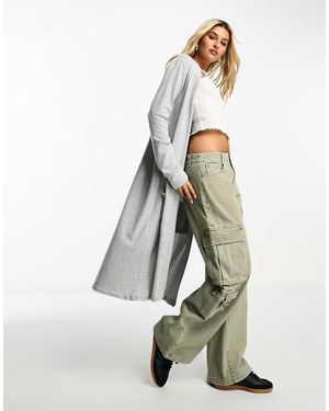 Noisy May Cardigan Lungo Leggero - Bianco