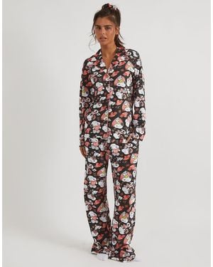 Skinnydip London Snoopy Love Pyjama Set - White