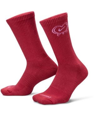 Nike Nike Heart Detail Socks - Red