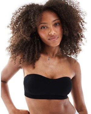 Cotton On Cotton On Seamless Sweetheart Padded Bandeau - Black