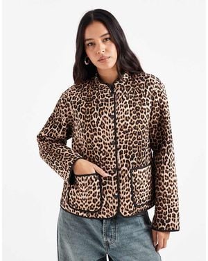 Vero Moda Chaqueta Guateada Con Estampado De De - Multicolor